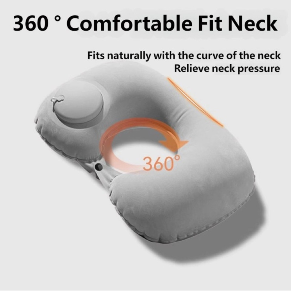 Portable Inflatable Neck Pillow - CHOOSE 1 - Picture 14 of 14